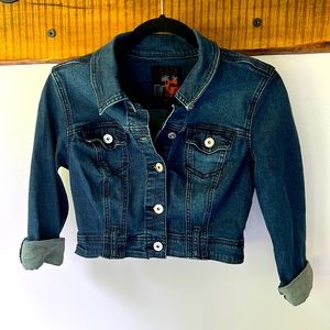 G by Guess Dark Blue Jean Jacket